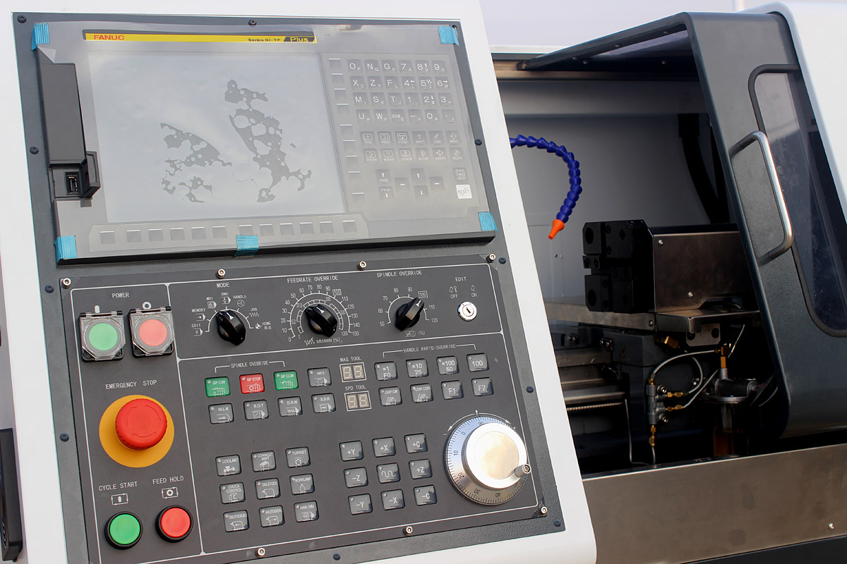 CNC210 Compact Educational CNC Lathe with FANUC Controls